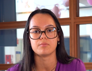 Photo sarah étudiante en MCO à l'ESPL